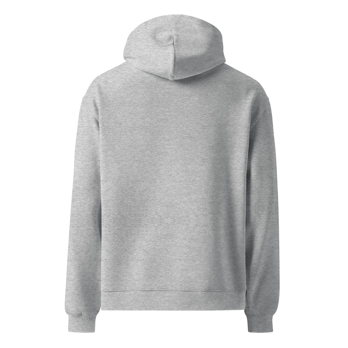 Gray hoodie on a white background